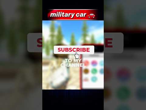 unexpected military car new chet codes 🤯 #indianbikedriving3d #newchetcodes #shortfeed #beshak
