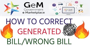 HOW TO CORRECT BILL ON GEM
