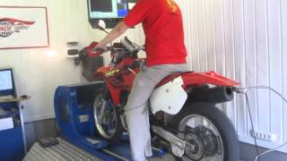Honda XR650R Dyno