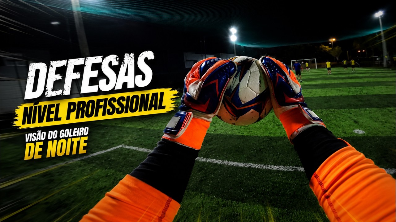 O OUTRO TIME FICOU SEM ACREDITAR! (VISÃO DO GOLEIRO AMADOR!)