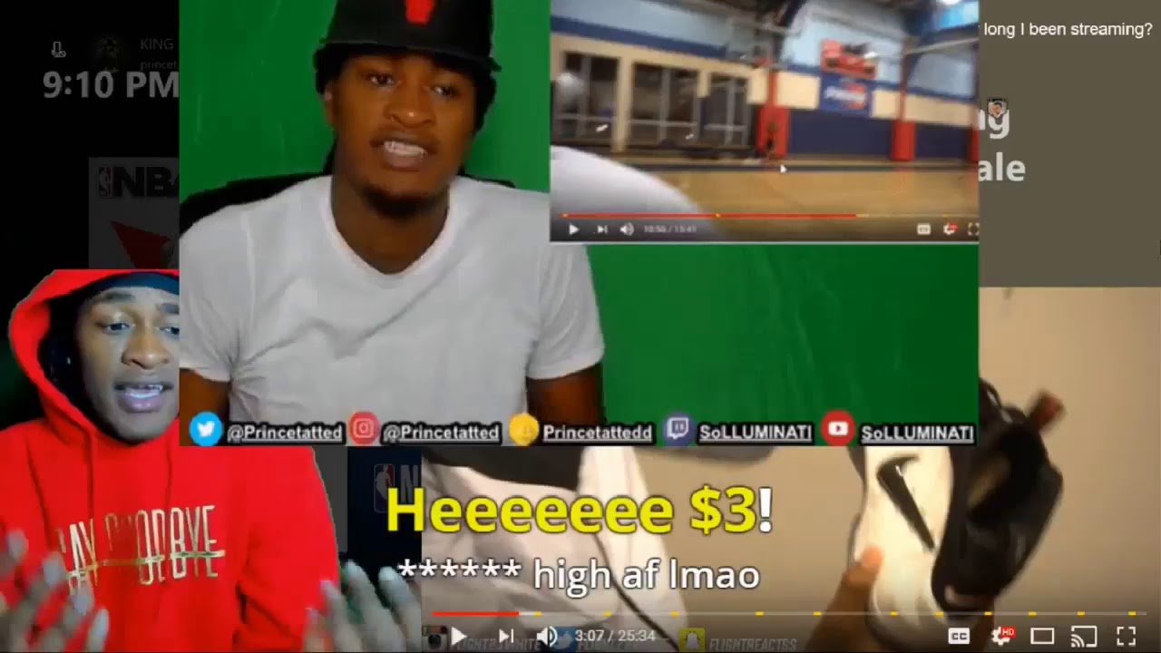 Реакция SoLLUMINATI на коллекцию кроссовок Flight вызывает гнев от Lag & Trolls