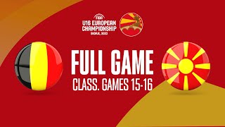 Belgium v North Macedonia | Full Basketball Game