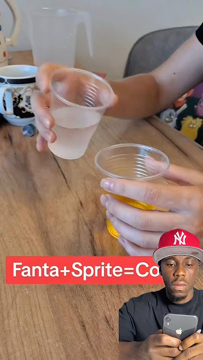 Fanta Sprite = Cola #lifehacks #diy #cola #fyp #viralshorts