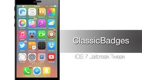 ClassicBadges - Cydia Tweak that brings back iOS 6 style notification badges - iPhone Hacks