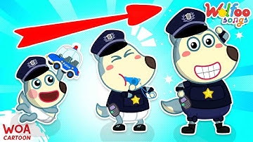 Lần Đầu Của Em Bé 👶🏻 Con Muốn Làm Cảnh Sát 😍 Nhạc Thiếu Nhi Cho Bé Ăn Ngon @WoaCartoonVietnam