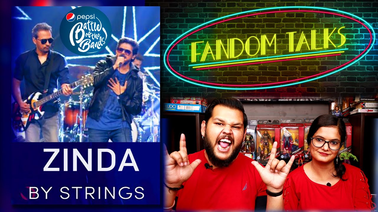 Fandom Talks Zinda Reaction Strings Pepsi Battle Of The Bands Sushant & Aanchal YouTube