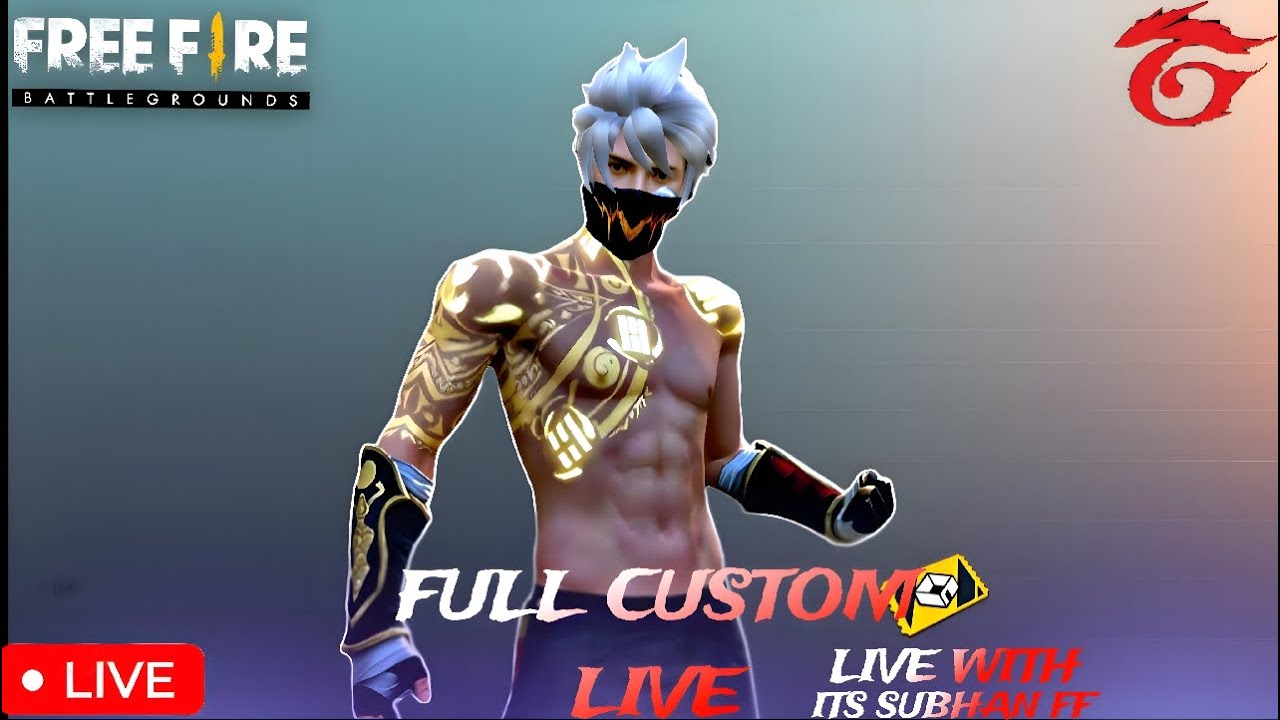 Subhan Custom FULL CUSTOM LIVE 🔥💯 | LIVE WITH ITS SUBHAN FF 🔥💯 FF LIVE | PAKISTAN ...