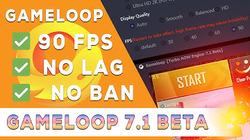 HOW TO DOWNLOAD GAMELOOP 7.1 BETA | 90 FPS GAMEPLAY | LOW PING | NO LAG & NO BAN! ✅