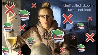 ranting about homework while doing homework (watch this if you hate school)