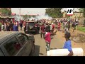 Opposition supporters clash with police as Odinga returns