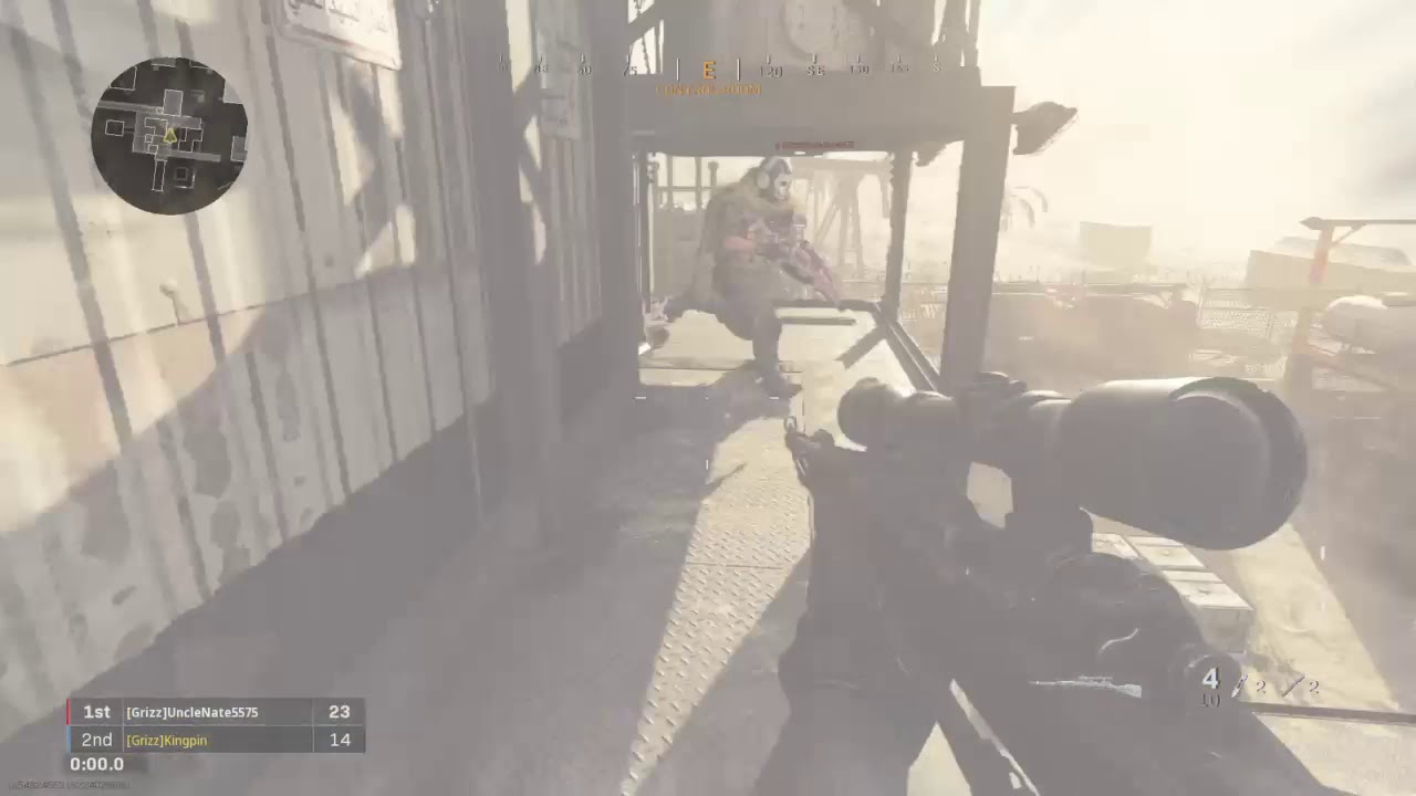 Call of Duty®: Modern Warfare® Insane 1v1 Ending 720 TrickShot