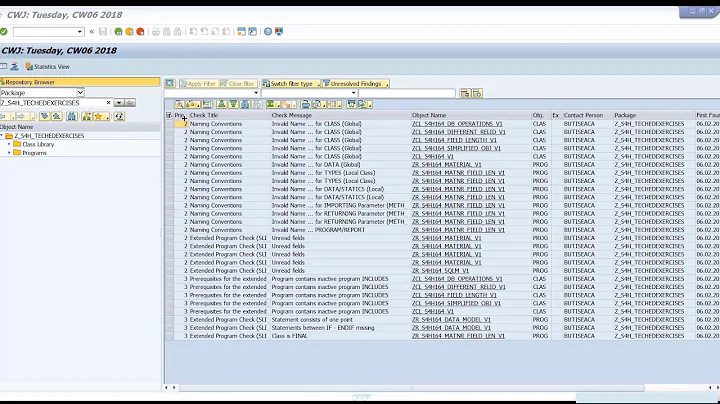 ABAP Test Cockpit (ATC) - Overview