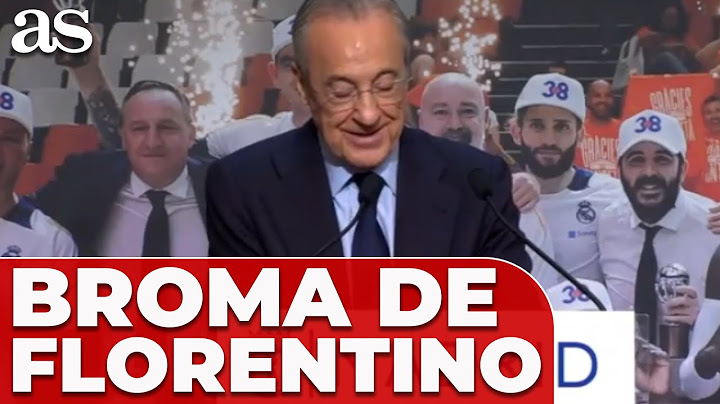 La BROMA de FLORENTINO PÉREZ a ALMEIDA por el LAPSUS en su discurso