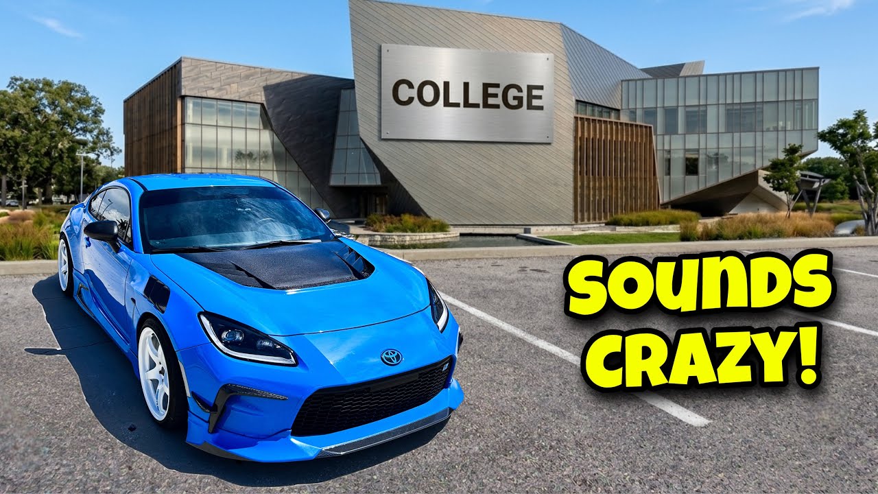 LATE TO SCHOOL IN MY MODIFIED TOYOTA GR86 | POV DRIVE