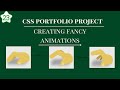 Episode 23 CSS Portfolio Project:Mastering CSS animations #css#webdevelopment #webdesign #animation