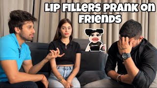 Lip fillers prank on friends 🤭 @prashantranaentertainment @hrithikvlogs5849