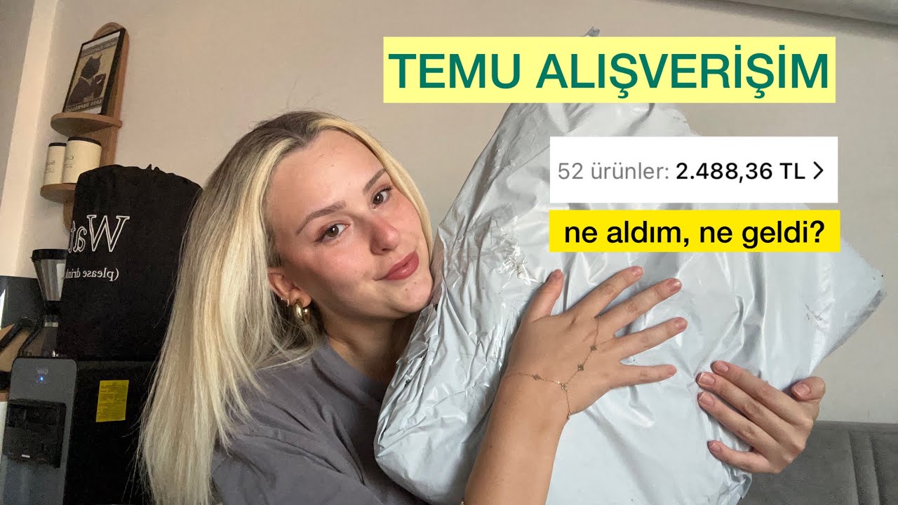 52 PARÇALIK OLAYLI TEMU ALIŞVERİŞİM | Yeni Güncellemeler, Gümrük, Ödemeler | Ne aldım, ne geldi👍🏼👎🏼
