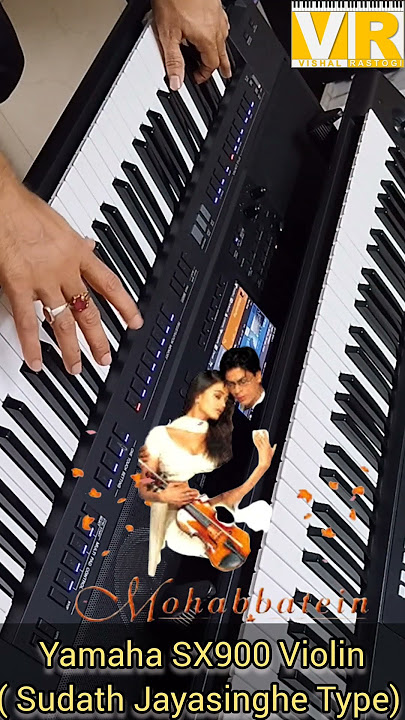 Yamaha SX900 Slow Violin Tone || Sudath Jayasinghe Type || Humko Humise Chura Lo || Mohabbatein