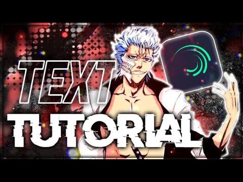 Text Tutorial ( Zneptun inspired) | Alight Motion
