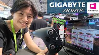 Gigabyte Aorus et son GIGA stand au Computex de Taipei