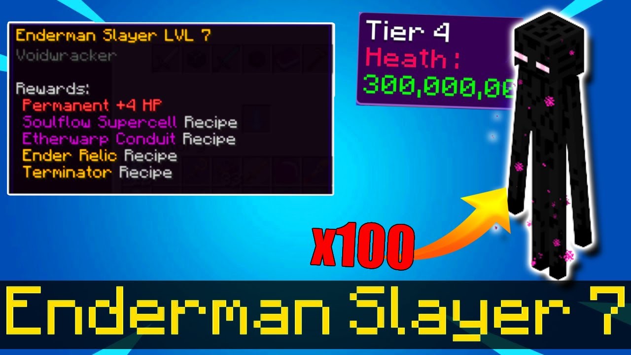 fakepixel-skyblock-i-reached-enderman-slayer-level-7-youtube
