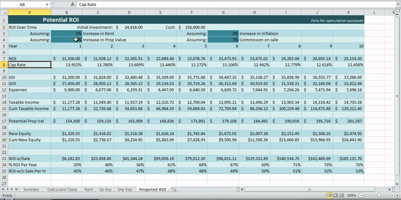 real-estate-dcf-excel-template-downloadsoftwars