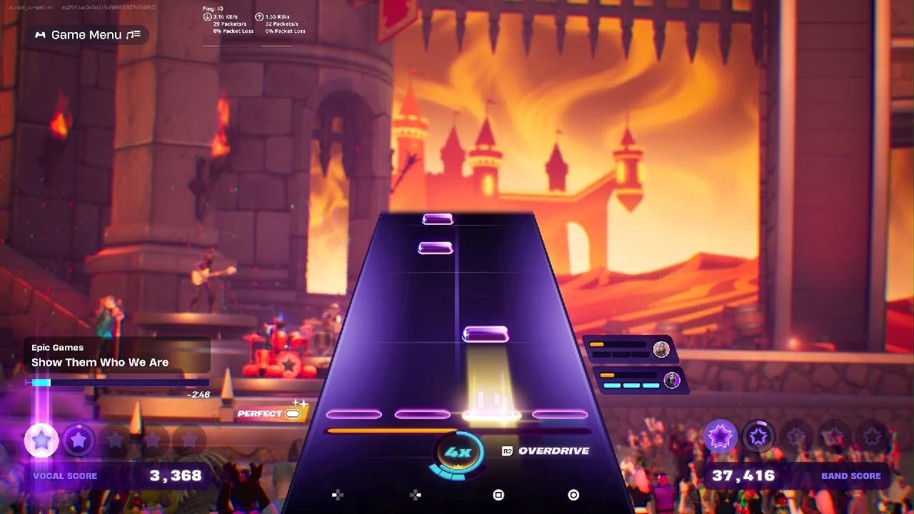 show them who we are but yon dar sings and ghostface and grace play drums