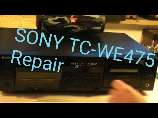 Sony TC WE 475 Repair - YouTube
