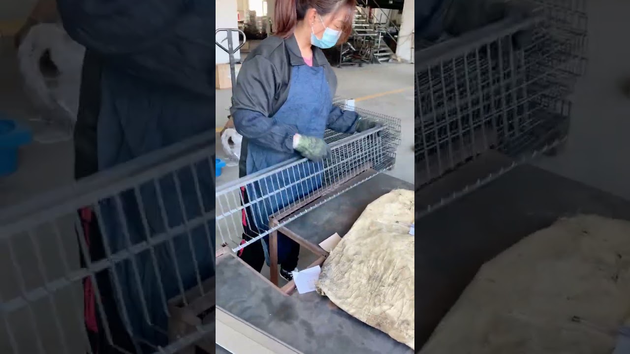 How to make the iron wire shelf china manufacturer