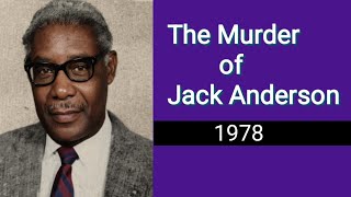 The Jack Anderson Murder in Habour View, Kingston