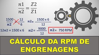 Cálculo dos Dentes e RPM de Engrenagens