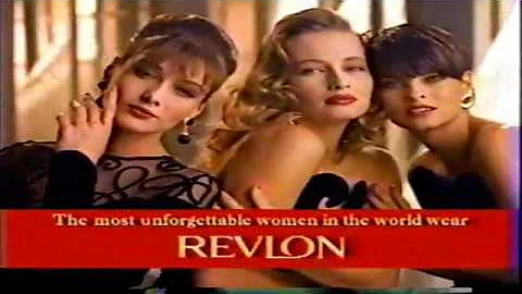 Revlon "What Makes a Woman Unforgettable?" Commercial with Linda Evangelista