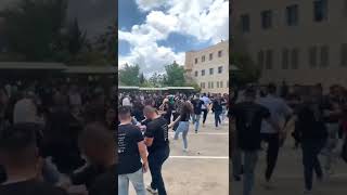 رقص بنات فلسطين في احتفال الجامعه الامريكيه العربيه