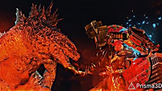 Godzilla vs Executor Speakerman