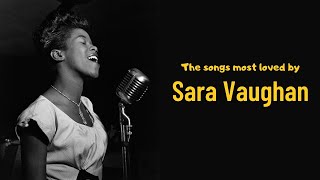 The  Most Loved By Sara Vaughan vocal Jazz Jazz Classics Vintage Jazz