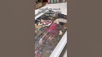 Hoe je rijstpapier gebruikt voor decoupage #decoupage #knutseltips