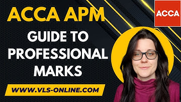ACCA APM - Professional Marks | How to Earn Marks of Professional Skills for APM #APM #exam #ACCA