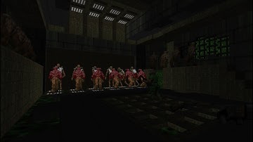 Doom II: SlaughterMAX map 21, The Outhouse (UV Max in 3:40)