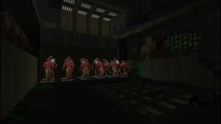Doom II: SlaughterMAX map 21, The Outhouse (UV Max in 3:40)