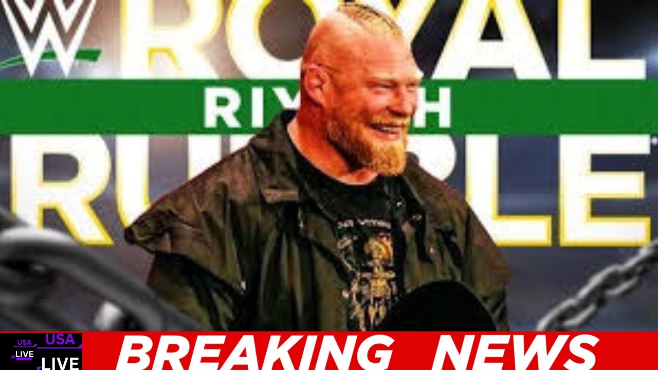 Major Brock Lesnar WWE Royal Rumble update