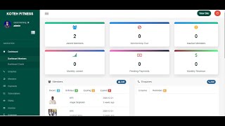 Laravel Fitness || Gym Management System || 2021|| Full Project with Source Code screenshot 3