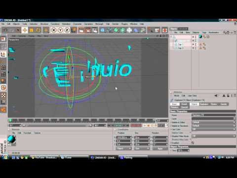 Cinema 4D: Explosion Fx Tutorial