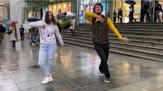 На Улице Руставели Супер Тбилиси Лезгинка 2021 Девушка Танцует Круто Чеченская Пленница Рая ALISHKA