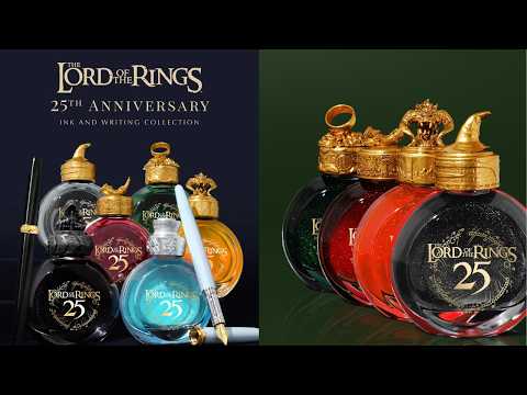 EARLY PREVIEW - Ferris Wheel Press x Lord of the Rings Stationary Set Release