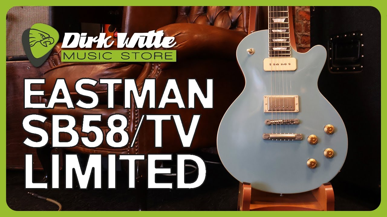 Dirk Witte | Eastman SB58/TV Faded Blue Limited Edition - YouTube
