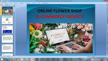 PPT - Online Flower Shop Project PPT  || Python Django