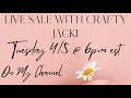 Live Sale With Crafty Jacki