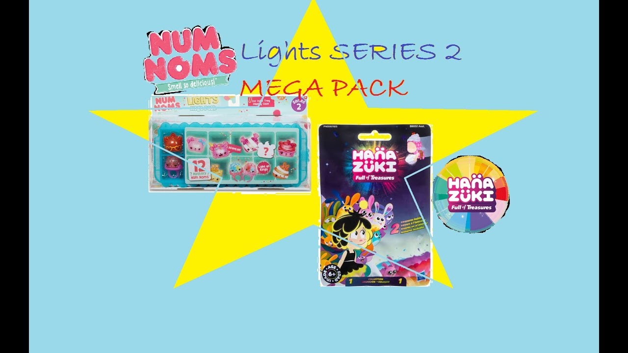 Num Noms Lights Series 2 Mega Pack | Hana Zuki Surprise