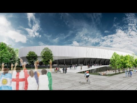 Video: Stadionas Po žalia Antklode