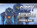 MINECRAFT PACIFIC RIM 2 UPRISING - GIPSY AVENGER (TIME LAPSE)